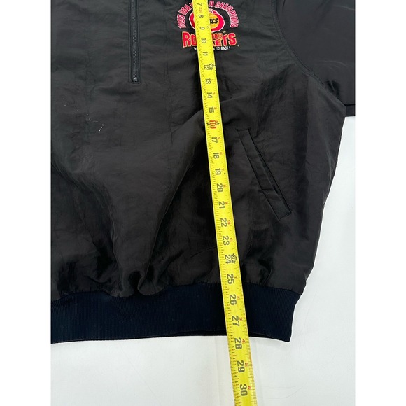 Vintage 90s Houston Rockets Starter Champions Windbreaker Bomber Jacket Large - Picture 7 of 9